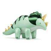Foil balloon Triceratops, 101 x 60.5cm, green