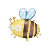 Foil balloon Bumblebee, 63.5x72 cm, mix