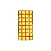 Foil balloon curtain, Gold, 72x143 cm