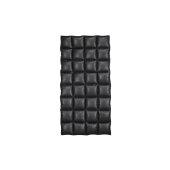 Foil balloon curtain, Black 72x143 cm