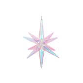 3D foil balloon Star, 70cm, iridescent