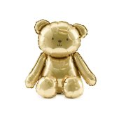 Foil Balloon Bear, 43x53 cm, gold