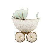 Foil Balloon Baby Carriage, 67x96 cm, mix.
