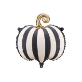 Foil Balloon Striped Pumpkin, 39x38 cm, mix