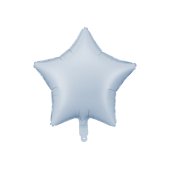 Foil Balloon Star, 48cm, misty blue