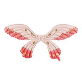 Foil Balloon Butterfly Wings, Matte Pink, 102 x 50 cm