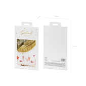Fringe garland, gold