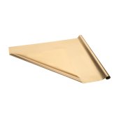 Satin decorative foil, luxury gold, 0.8x25m
