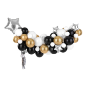 Balloon garland Stars, mix, 167x135 cm