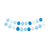 Balloon garland 3in1, blue