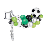 Balloon garland - Football, mix, 150x126cm