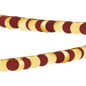 Metallic Garland Circles, color mix, 2.2 m