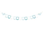 Photo frame garland - Whale, 10.5x15 cm, mix