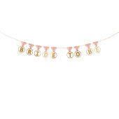 Banner Rings ''Bride to be'', mix, 2.5 m