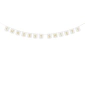 Banner ''Chrzest Święty'', 2 m, white