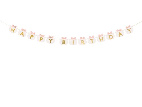 Banner Happy Birthday Cats, 2.8 m, mix