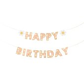 Banner Happy Birthday, mix, 200x14.5 cm