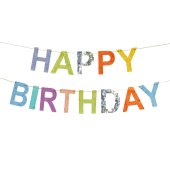 Happy Birthday Banner, 2.2m, mix