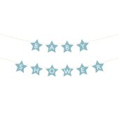 Baner Baby shower, 290x16.5 cm, light blue