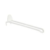 Stand hooks, white, 15cm (1 pkt / 5 pc.)