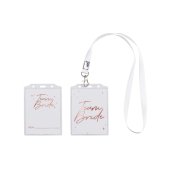Team Bride Badge, 8,7x12,5cm (1 pkt / 4 pc.)