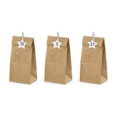 Advent calendar Bags, craft (1 pkt / 24 pc.)