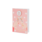 Card with enamel pin Bride Team, 10.5x15 cm