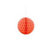 Honeycomb Ball, orange, 10cm