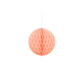 Honeycomb Ball, light peach, 10cm