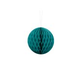 Honeycomb Ball, pastel lagoon blue, 10cm