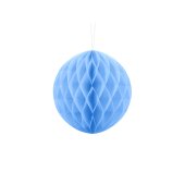 Honeycomb Ball, light blue, 20cm