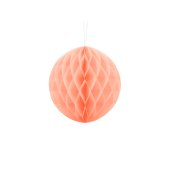 Honeycomb Ball, light peach, 20cm