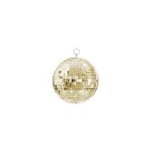 Hanging decoration Disco ball, gold, 20 cm