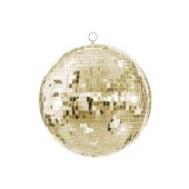 Hanging decoration Disco ball, gold, 40 cm