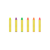 Face paint crayons (1 pkt / 6 pc.)