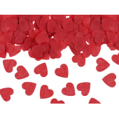 Confetti Hearts, 1,6x1,6 cm, red, 15g