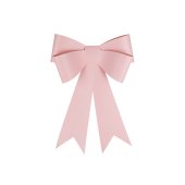 DIY decorative bow, light pink, 55x71 cm