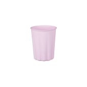 Plastic cups Frill, 220 ml, violet (1 pkt / 4 pc.)