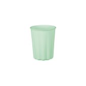 Plastic cups Frill, 220 ml, sage (1 pkt / 4 pc.)