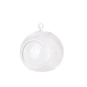 Glass balls - candleholder, 10cm (1 pkt / 4 pc.)
