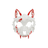 Bloody Wolf mask, 17x20cm, mix