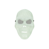 Glow in the dark Skull mask, 17x27cm, mix