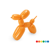 Modeling pastel balloons 130cm with pump, mix (1 pkt / 30 pc.)