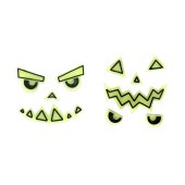 Gel Pumpkin stickers (1 pkt / 2 pc.)