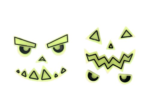 Gel Pumpkin stickers (1 pkt / 2 pc.)