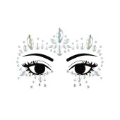Face Decoration Crystals, glow in the dark, 15x9cm