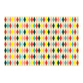 Paper tablecloth Diamonds, mix, 180 x 120 cm
