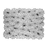 Spider Web Tablecloth, 135x180cm