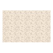 Tablecloth Beige Flowers, 180x120 cm