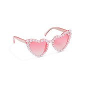 Heart-shaped Glasses, red